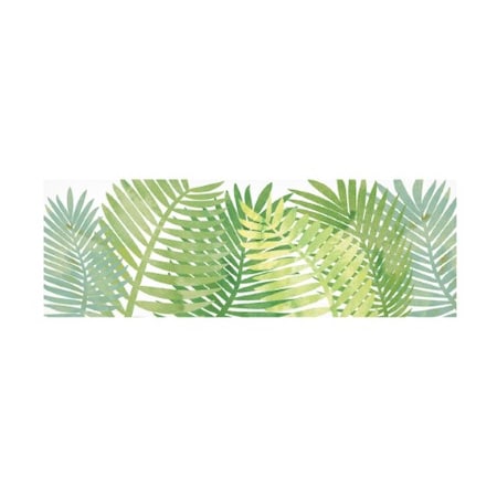 Erin Clark 'Coastal Palms 5' Canvas Art,16x47